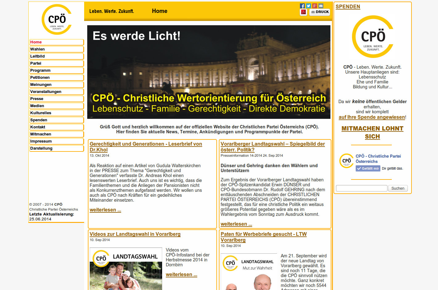 CPÖ Christliche Partei Österreichs